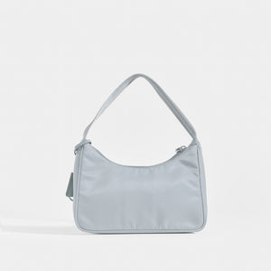 PRADA Hobo Re-Edition 2000 Nylon Bag in Fiordaliso