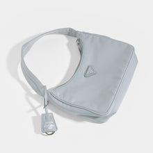 Load image into Gallery viewer, PRADA Hobo Re-Edition 2000 Nylon Bag in Fiordaliso