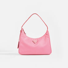 Load image into Gallery viewer, PRADA Hobo Bag in Pink Nylon Front View