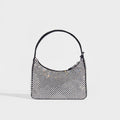Hobo Re-Edition 2000 Nylon with Crystals in Black