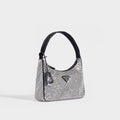 Hobo Re-Edition 2000 Nylon with Crystals in Black