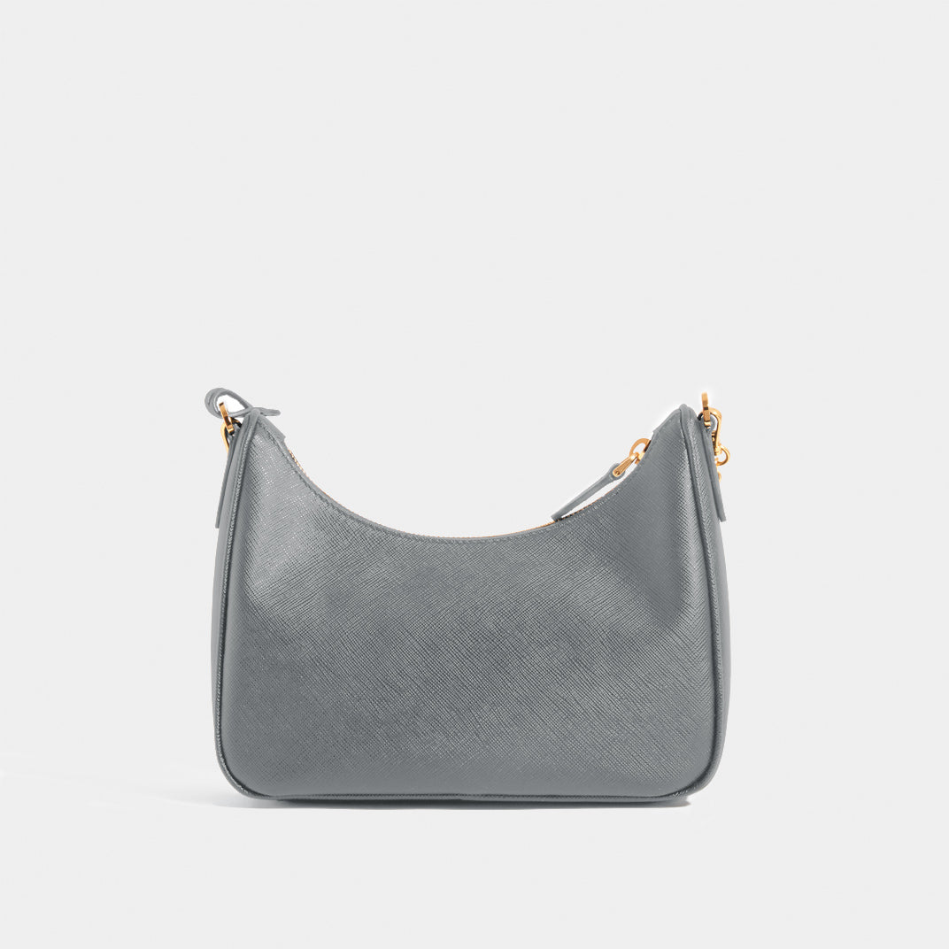 Hobo Re-edition 2005 Saffiano in Ardesia Grey