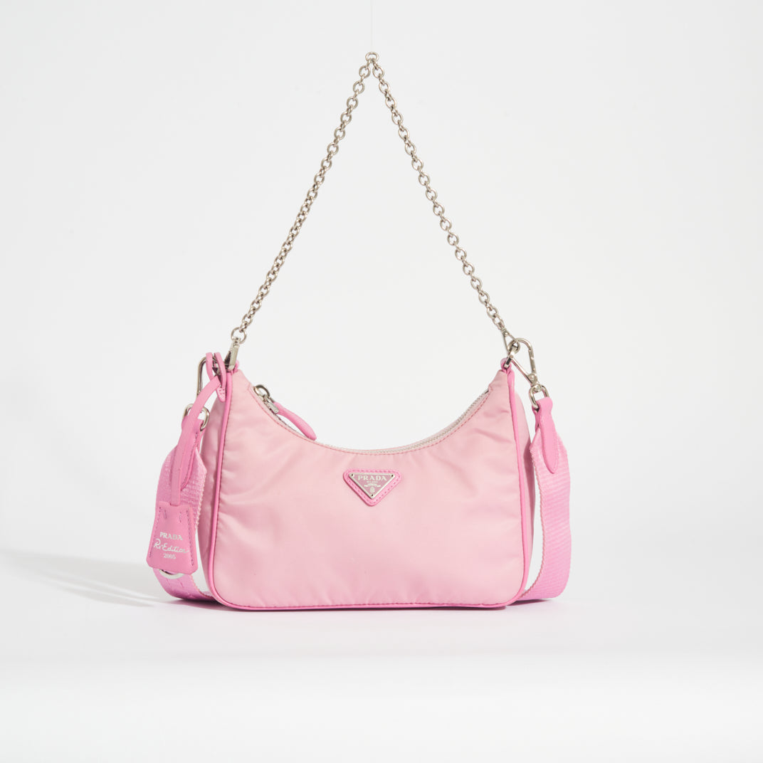 Hobo Re-edition 2005 Nylon Crossbody in Primula [ReSale]