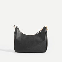 Load image into Gallery viewer, PRADA Hobo re-edition crossbody 2005 saffiano in Black Back