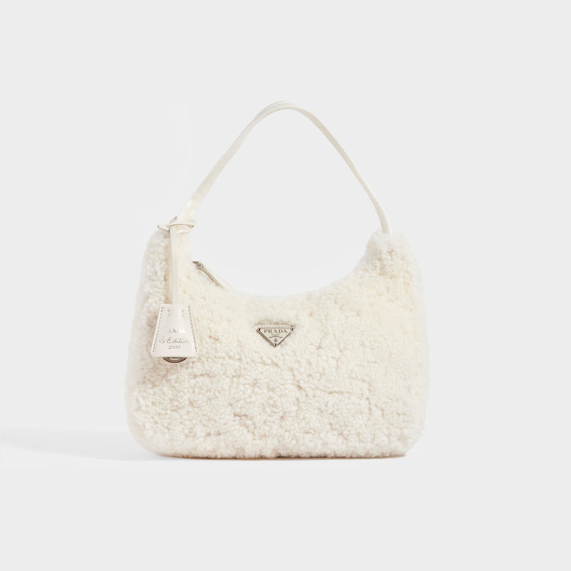 Prada hobo white Clearance