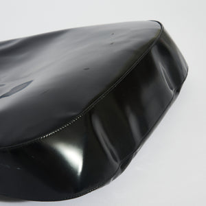 PRADA Maxi Cleo Shoulder Bag in Black Brushed Leather [ReSale]