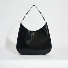 Load image into Gallery viewer, PRADA Maxi Cleo Shoulder Bag in Black Brushed Leather [ReSale]