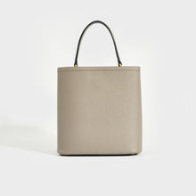 Load image into Gallery viewer, PRADA Medium Panier Tote in Slate Saffiano Leather