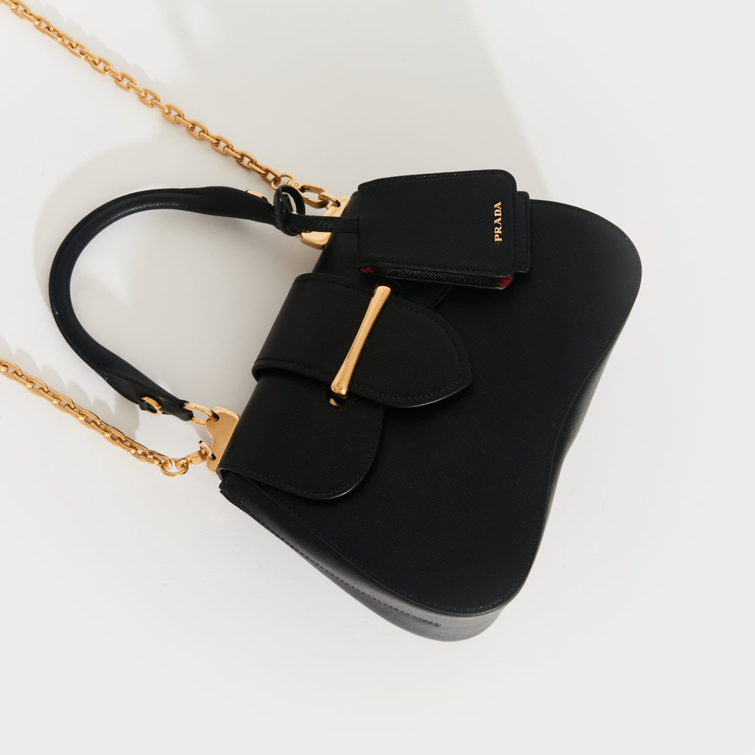 Sidonie Mini Crossbody Bag in Black
