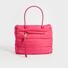 Load image into Gallery viewer, PRADA Tessuto Bomber Nylon Tote in Pink