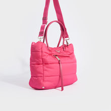 Load image into Gallery viewer, PRADA Tessuto Bomber Nylon Tote in Pink