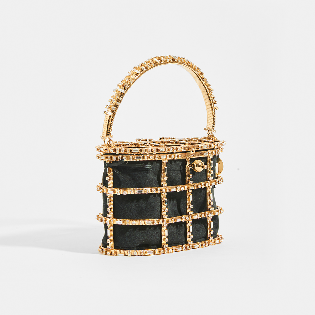 Vestale Embellished Bucket Bag