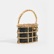 Load image into Gallery viewer, ROSANTICA Vestale Embellished Bucket Bag