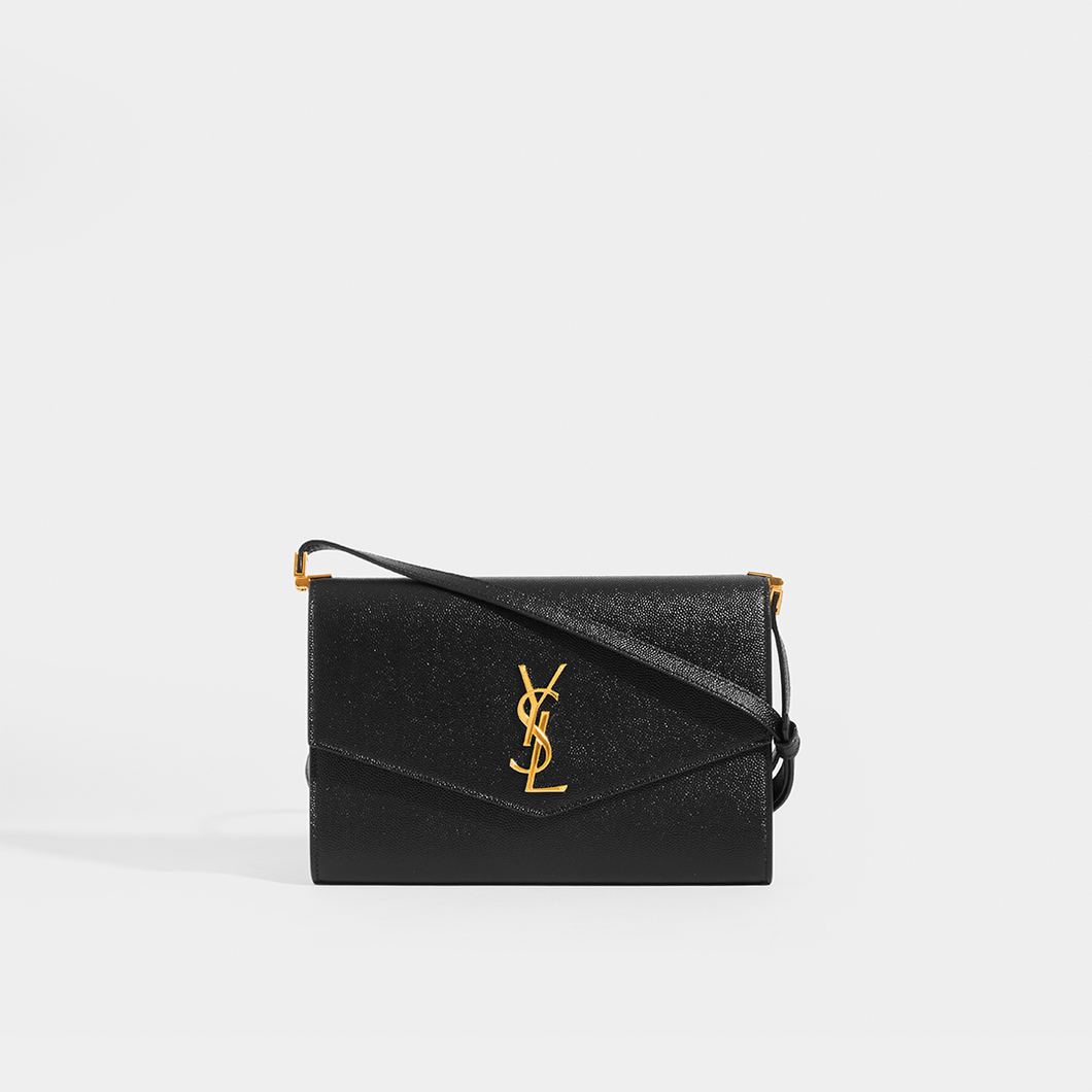 HOW TO TURN THE SAINT LAURENT UPTOWN POUCH INTO A CROSS-BODY BAG // With a  Touch of Luxury 