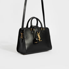 Load image into Gallery viewer, SAINT LAURENT Baby Cabas Monogramme Bag in Black Leather [ReSale]