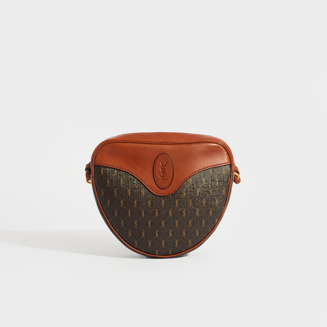 SAINT LAURENT Le Monogramme Cœur Bag in Canvas and Smooth Leather [ReSale]