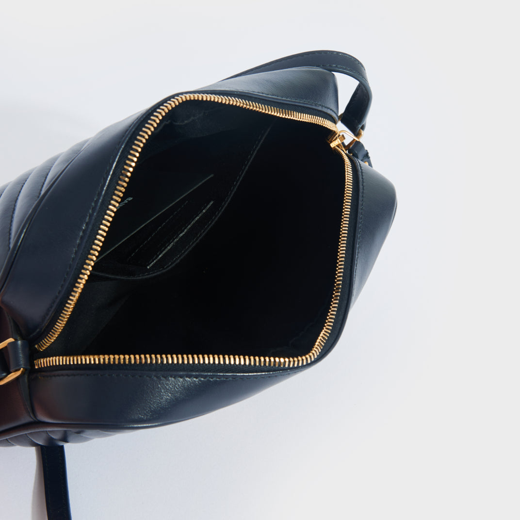 Ysl lou camera bag discount navy