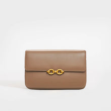 Load image into Gallery viewer, SAINT LAURENT Maillon Medium Leather Shoulder Bag in Beige