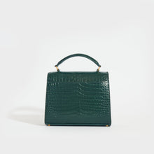 Load image into Gallery viewer, SAINT LAURENT Mini Cassandra Crocodile-Embossed Shiny Leather in Mint