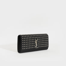 Load image into Gallery viewer, SAINT LAURENT Monogram Studded Clutch in Black