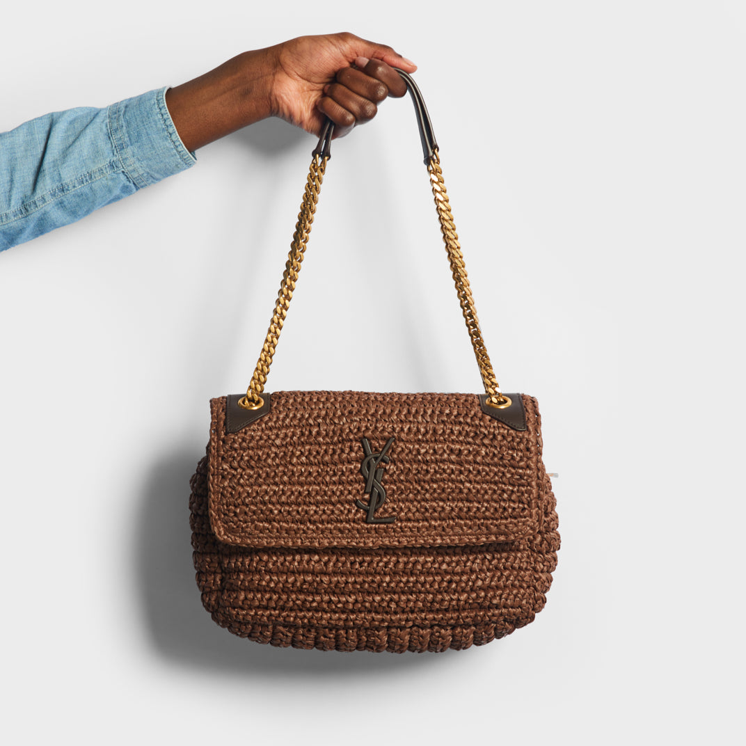 Saint Laurent Medium Niki Bag - Brown Shoulder Bags, Handbags