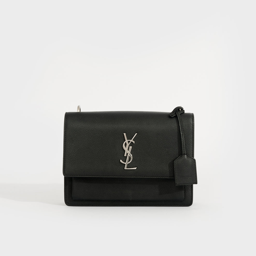 Black best sale crossbody ysl