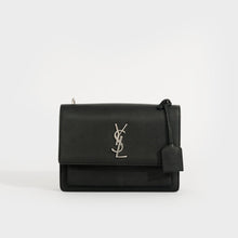 Load image into Gallery viewer, SAINT LAURENT Sunset Medium Leather Crossbody Bag in Black