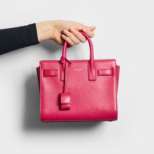 Load image into Gallery viewer, SAINT LAURENT Sac de Jour Nano Shoulder Bag in Pink