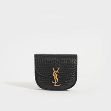 Load image into Gallery viewer, SAINT LAURENT Small Kaia Leather Shoulder Bag in Black