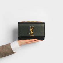 Load image into Gallery viewer, SAINT LAURENT Small Kate Shoulder Bag in Black