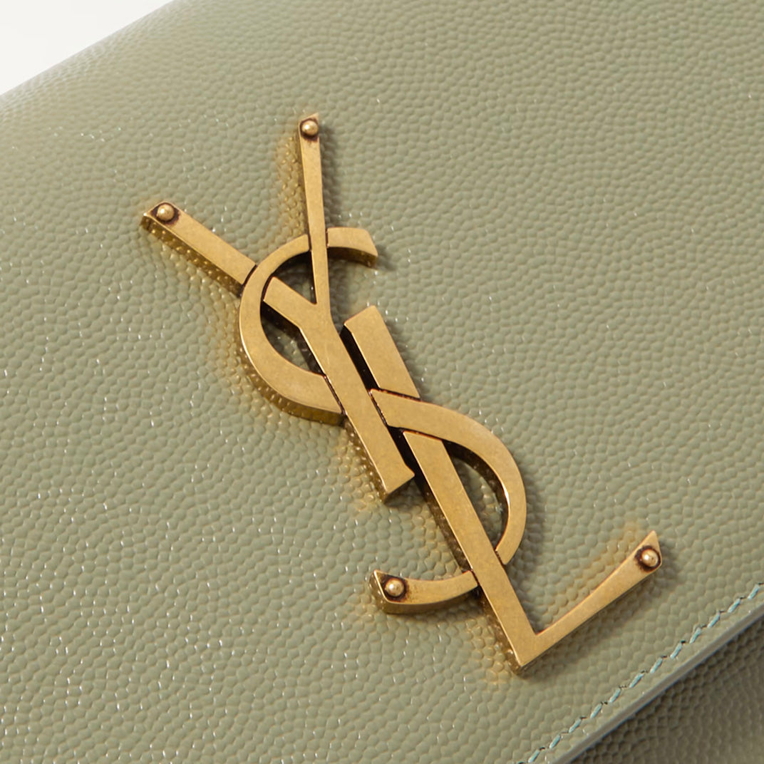 Small Kate Shoulder Bag in Light Sage