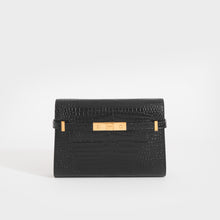 Load image into Gallery viewer, SAINT LAURENT Small Manhattan Embossed Leather Bag in Black