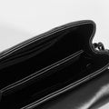 Toy Loulou Shoulder Bag in Black Leather with Black Hardware