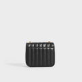Vicky Smooth Leather Crossbody in Black