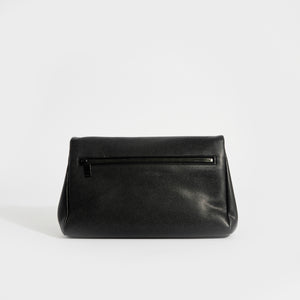 SAINT LAURENT West Hollywood Medium Shoulder Bag in Black with Black Hardware