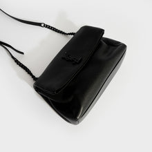 Load image into Gallery viewer, SAINT LAURENT West Hollywood Medium Shoulder Bag in Black with Black Hardware