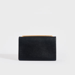 SAINT LAURENT Medium Kate Bag Grained Leather in Black