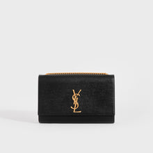 Load image into Gallery viewer, SAINT LAURENT Medium Kate Bag Grained Leather in Black