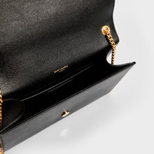 Load image into Gallery viewer, SAINT LAURENT Medium Kate Bag Grained Leather in Black