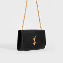 Load image into Gallery viewer, SAINT LAURENT Medium Kate Bag Grained Leather in Black