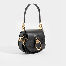 Load image into Gallery viewer, CHLOÉ Tess Small Crossbody Bag in Black Leather and Suede