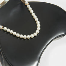 Load image into Gallery viewer, Pearl detail on SIMONE ROCHA Baby Bean Faux Pearl Embellished Tote