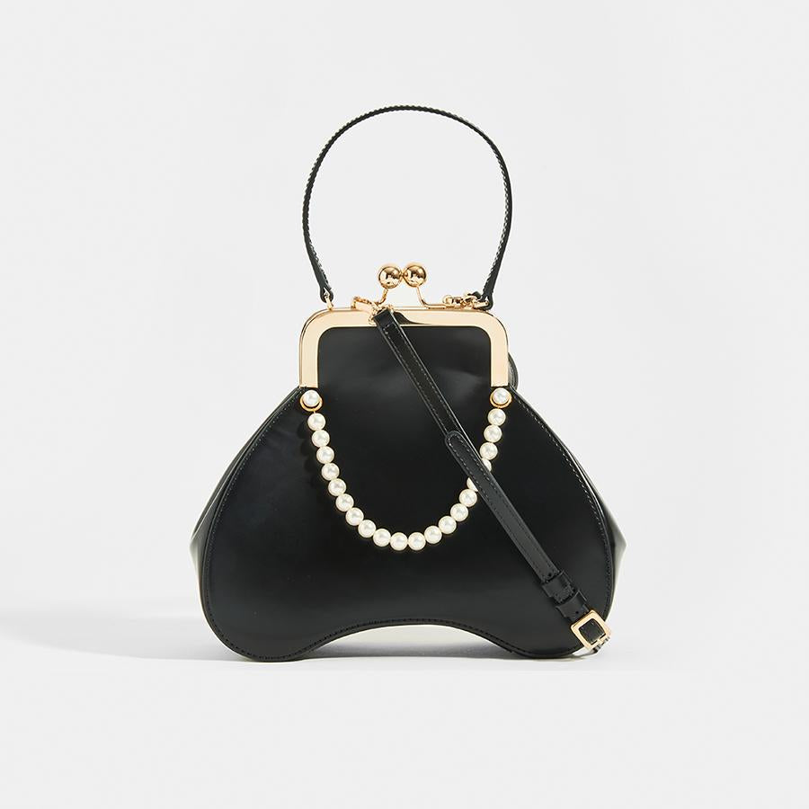 SIMONE ROCHA Baby Bean Faux Pearl Embellished Tote [ReSale]