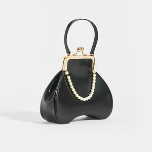 SIMONE ROCHA Baby Bean Faux Pearl Embellished Tote