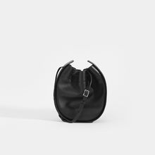 Load image into Gallery viewer, THE ROW Round Drawstring Leather Crossbody in Black