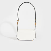 Load image into Gallery viewer, VALENTINO Small V-Logo Chain Leather Shoulder Bag in White