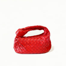Load image into Gallery viewer, BOTTEGA VENETA Mini Jodie Intrecciato Leather Bag in Red [ReSale]